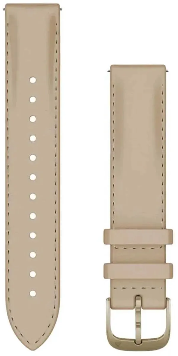 Garmin Horlogeband 18mm Beige - One Size