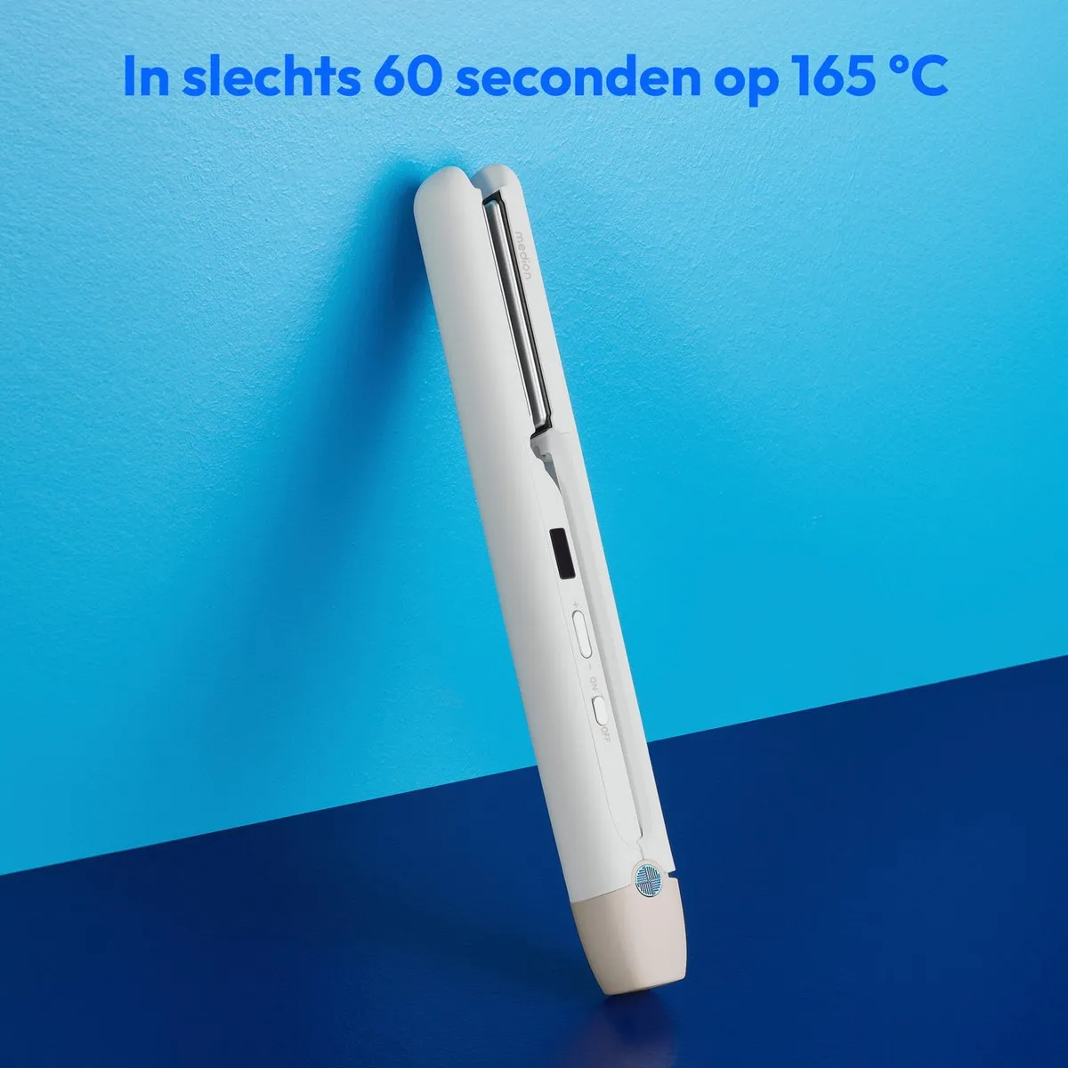 Medion HS2 Snoerloze Stijltang - 5 Warmtestanden - Wit