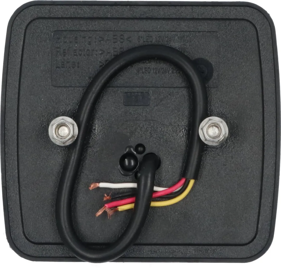Carpoint LED Achterlicht Links 12/24V - 4 Functies - 104x97mm Zwart