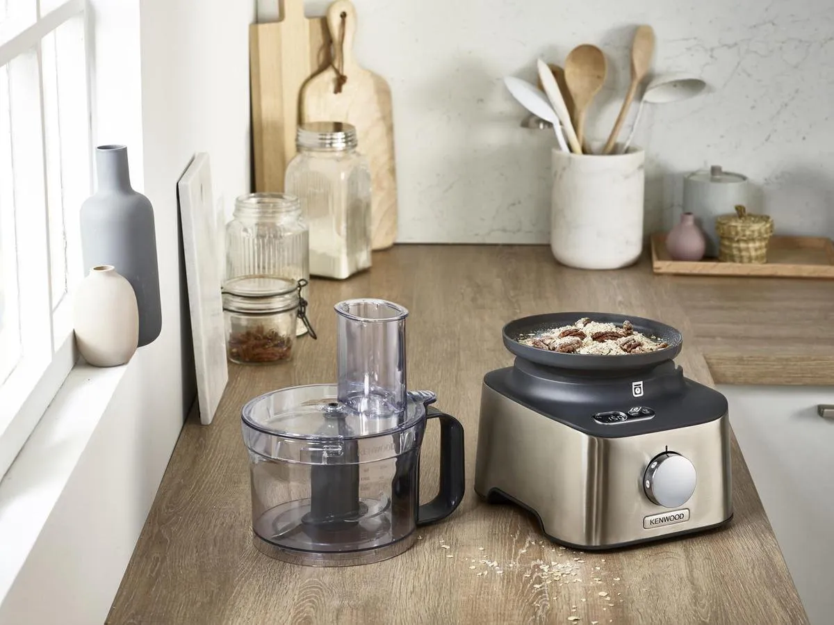 Kenwood Multipro Compact+ FDM316SS Foodprocessor - 800W - Zwart/Zilver