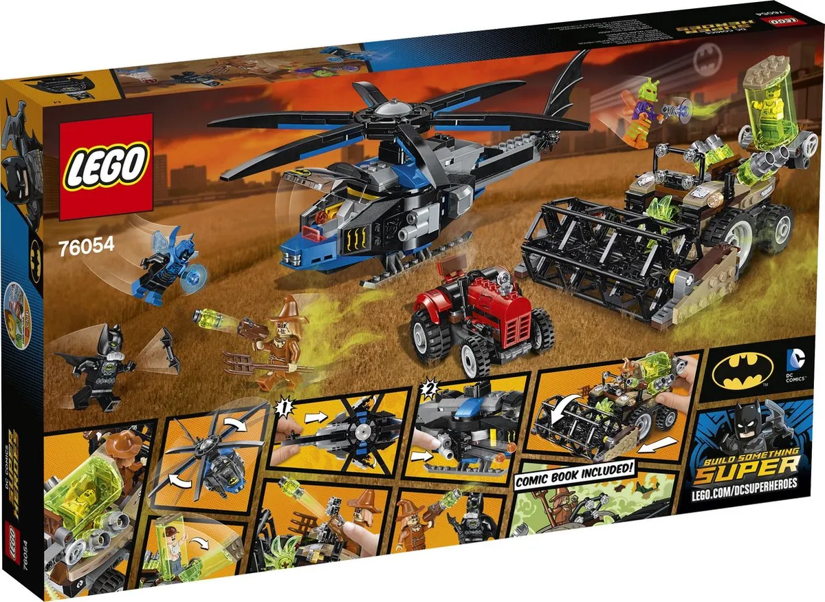 LEGO Super Heroes Batman Scarecrow Zaait Angst 76054 - 563 Stukken
