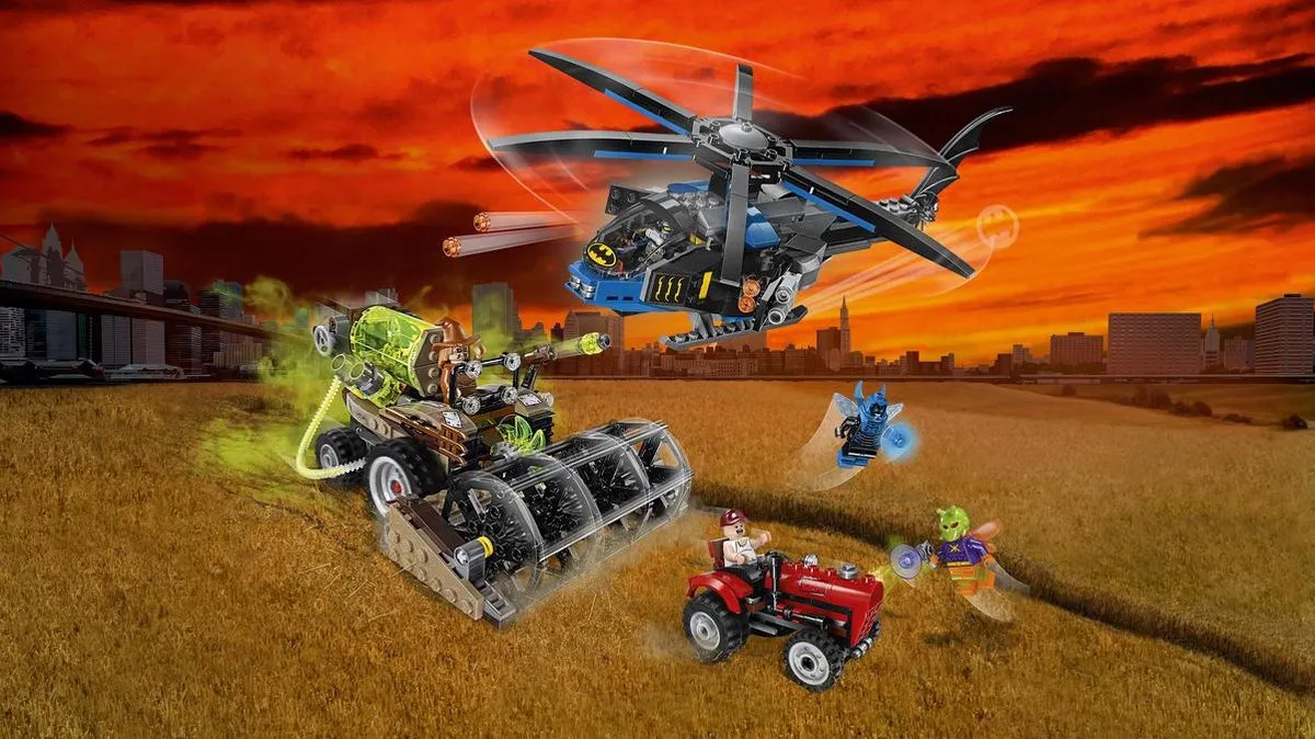 LEGO Super Heroes Batman Scarecrow Zaait Angst 76054 - 563 Stukken