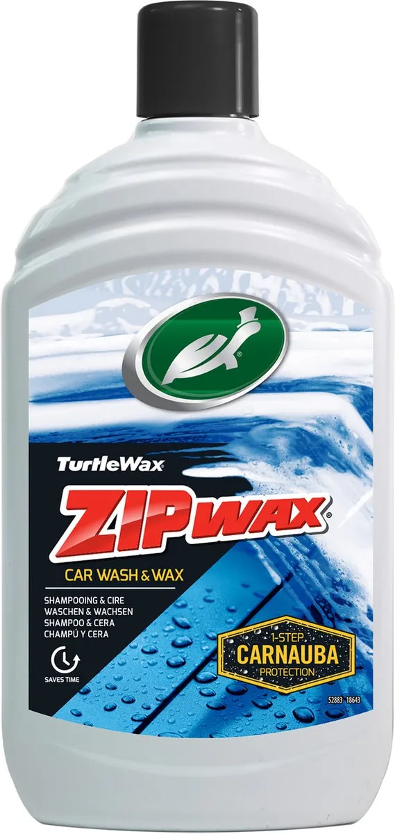 Turtle Wax Zip Wax Shampoo 500ml