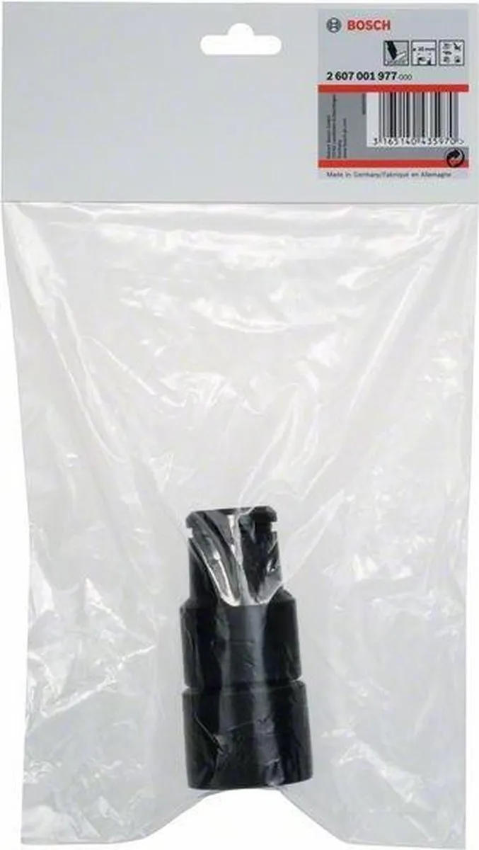 Bosch Adapter 35mm Slanggas 2 607 001 977 - Zwart