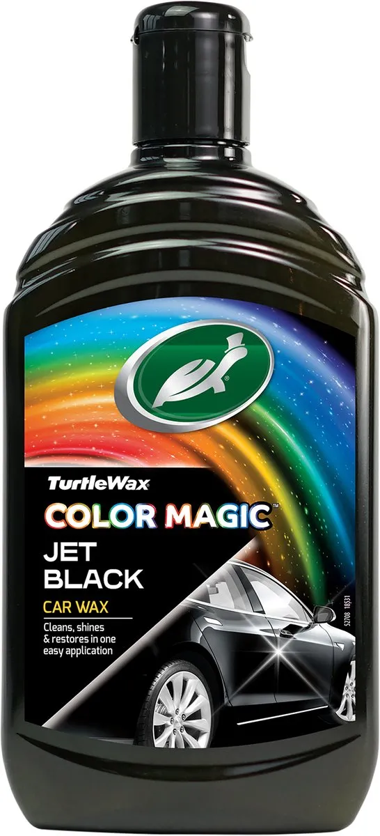 Turtle Wax Color Magic Jet Black Wax 500ml