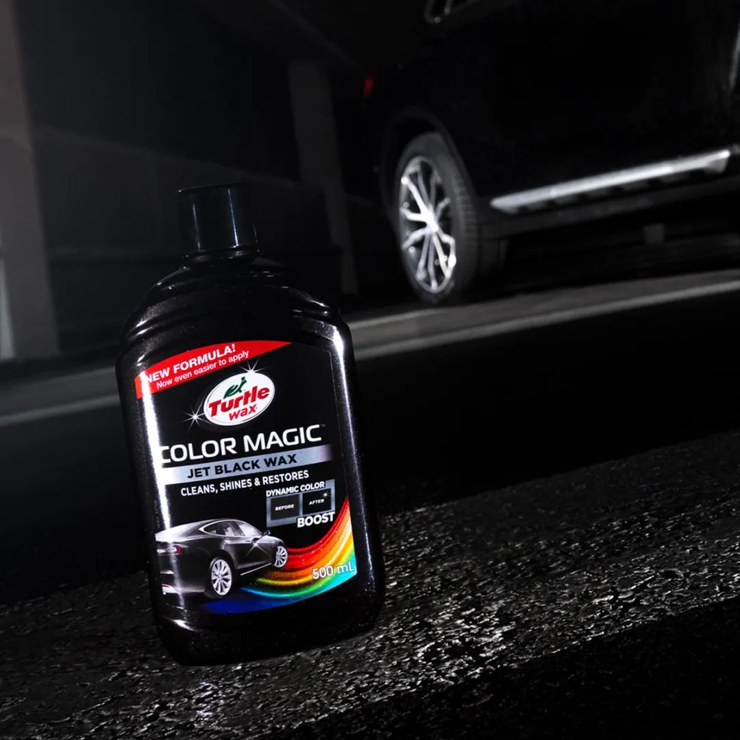 Turtle Wax Color Magic Jet Black Wax 500ml