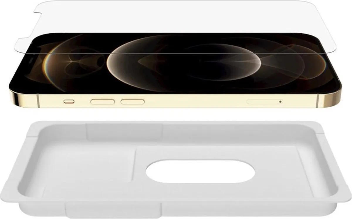 Belkin ScreenForce UltraGlass iPhone 13 Pro Max/14 Plus Screenprotector - Antimicrobieel