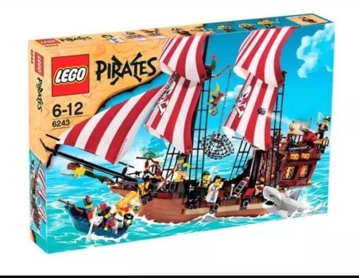 LEGO Pirates Schip van Blokbaard 6243