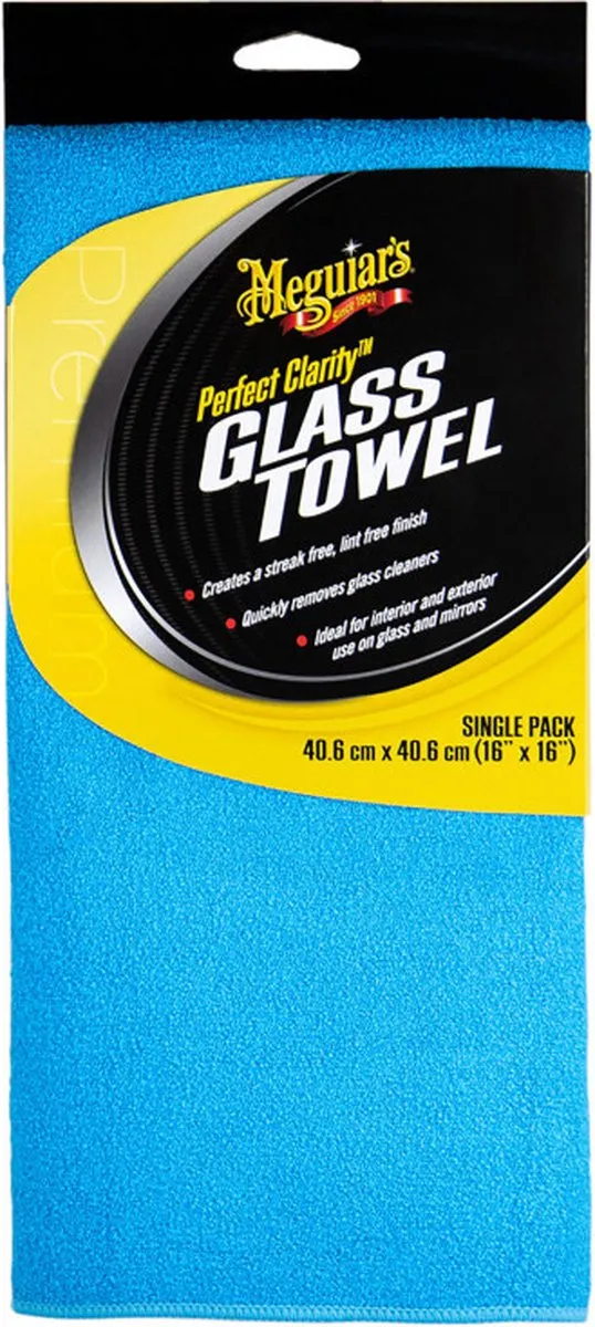 Meguiars Perfect Clarity Glas Microvezeldoek