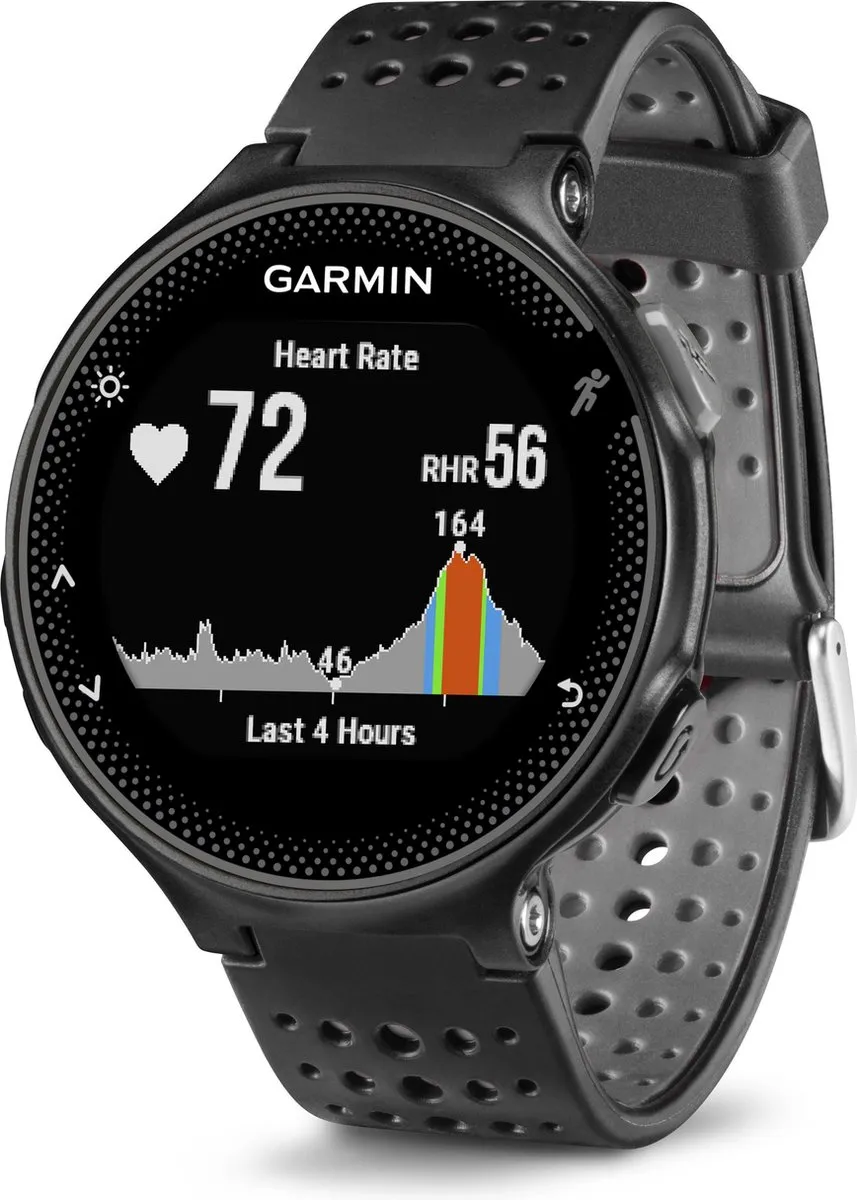 Garmin Forerunner 235 Horlogebandje - Zwart - S/M & M/L