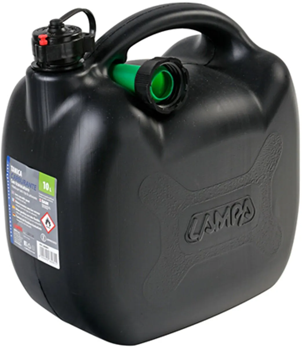 Lampa Jerrycan 10L - Brandstofkan - Zwart