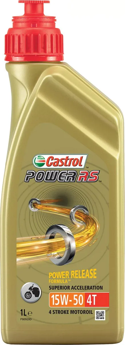 Castrol Power RS 4T 15W-50 Motorolie 1 Liter