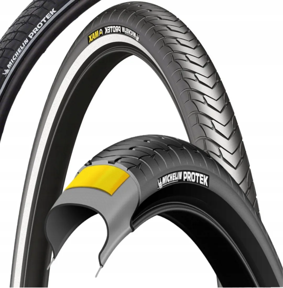 Michelin Protek Buitenband 28" - 47-622 - Zwart