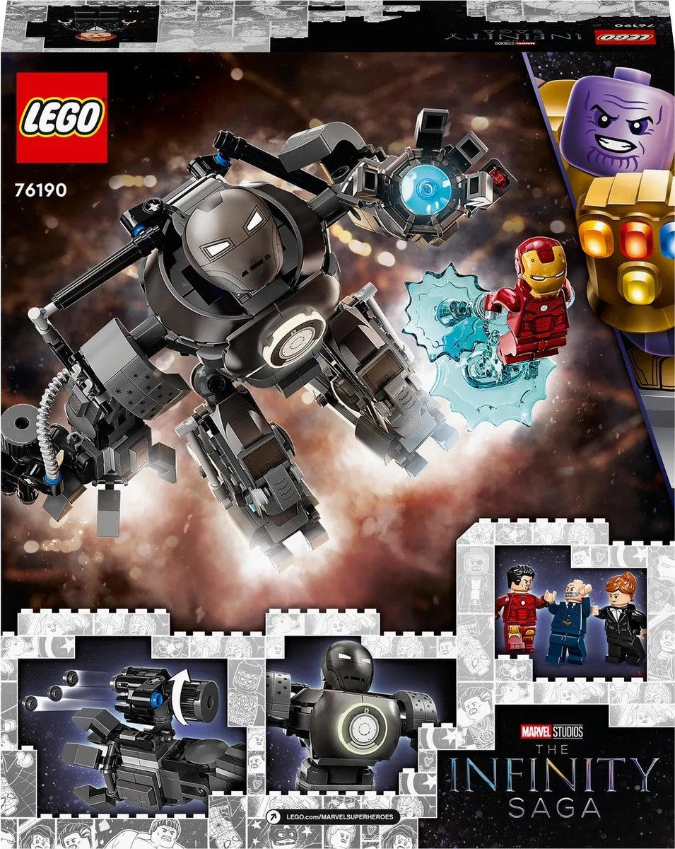 LEGO Marvel Avengers Iron Monger Mayhem 76190 - 479 Stukken - afbeelding 6 van 6