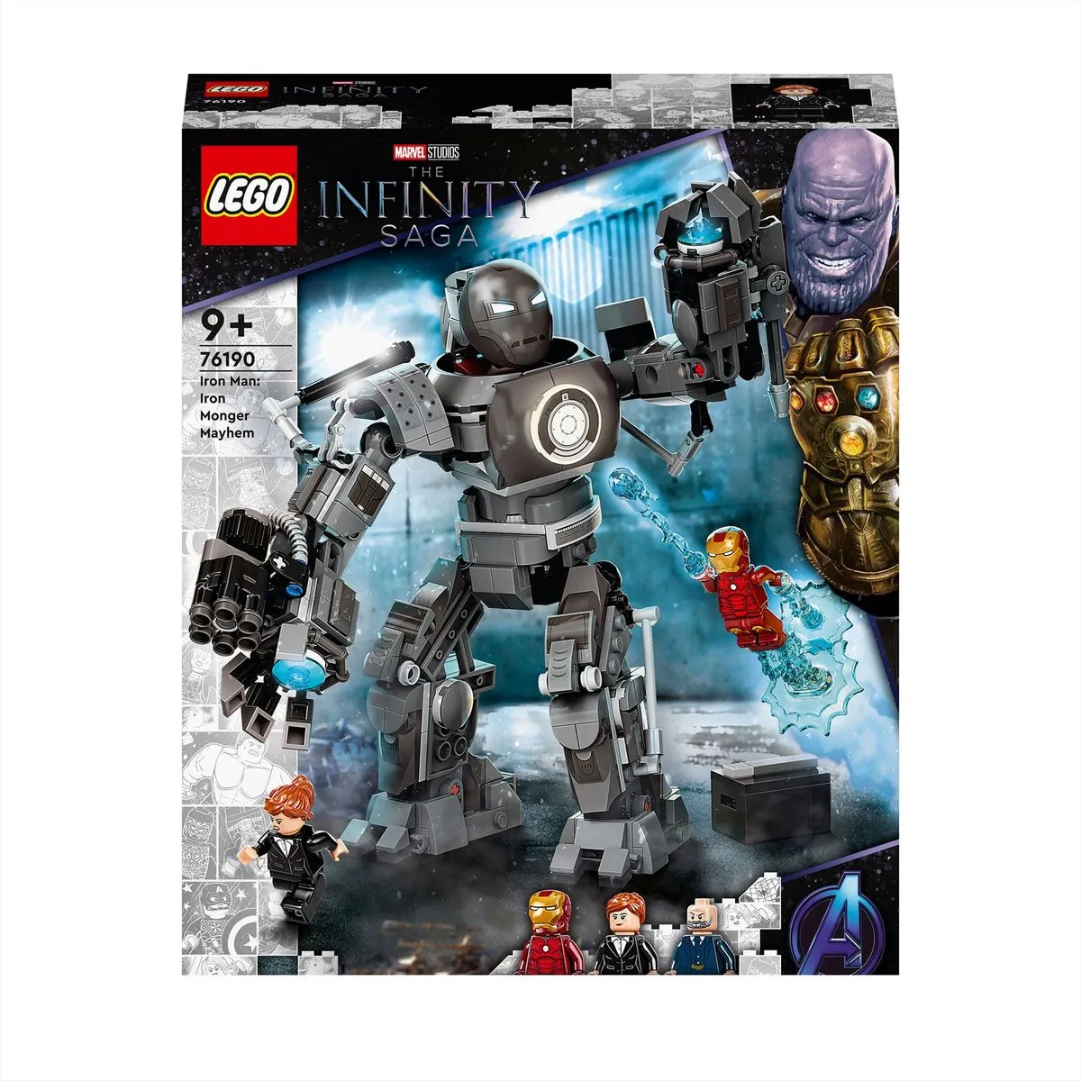 LEGO Marvel Avengers Iron Monger Mayhem 76190