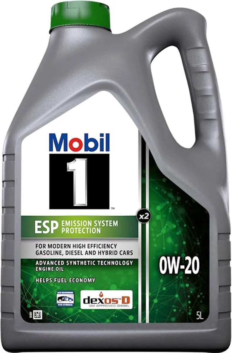 Mobil 1 ESP X2 0W20 Motorolie 5L
