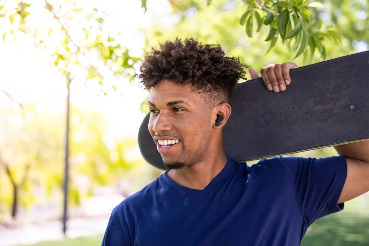 JVC HA-A7T2 Gumy True Wireless met comfortabele pasvorm - Zwart