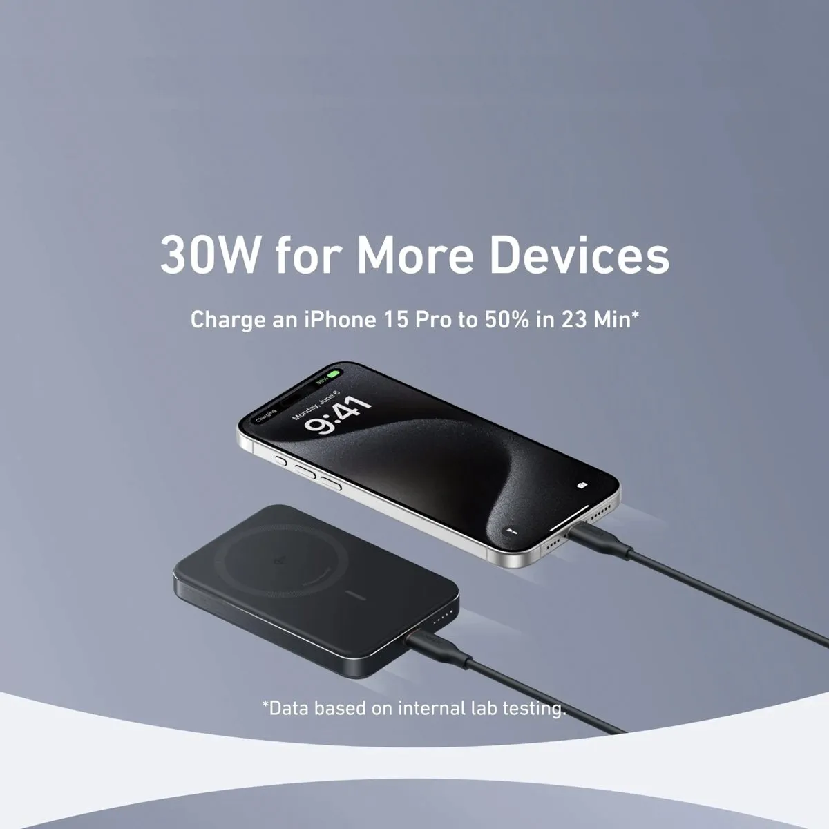 Anker MagGo Powerbank A1664H11 - 10.000mAh - Qi2 15W - Zwart