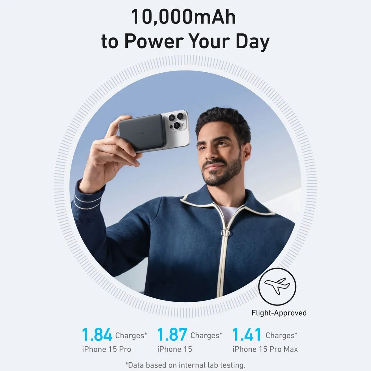 Anker MagGo Powerbank A1664H11 - 10.000mAh - Qi2 15W - Zwart