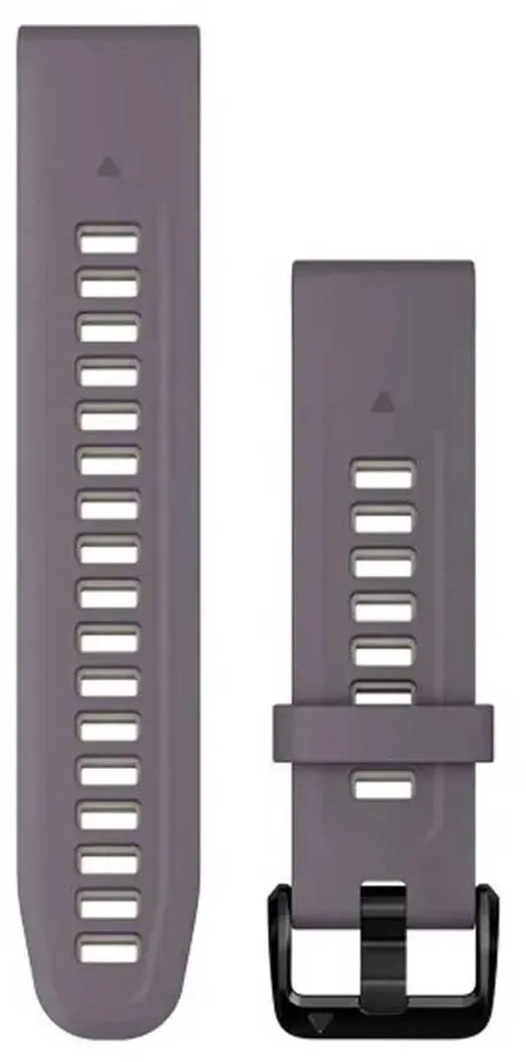 Garmin QuickFit 20mm Siliconen Band - One Size - Deep Orchid/Light Sand