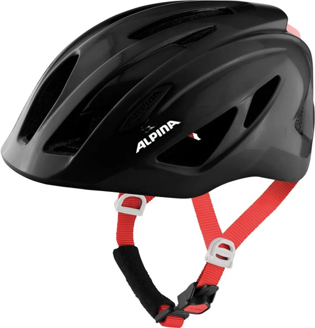 Alpina Pico Helm - 50-55cm - Zwart-Groen Glanzend - afbeelding 2 van 6