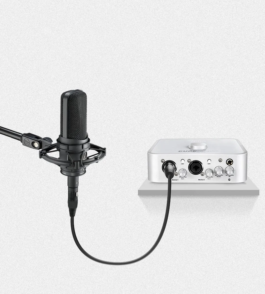 UGREEN XLR Verlengkabel - Microfoonkabel 1m - Zwart