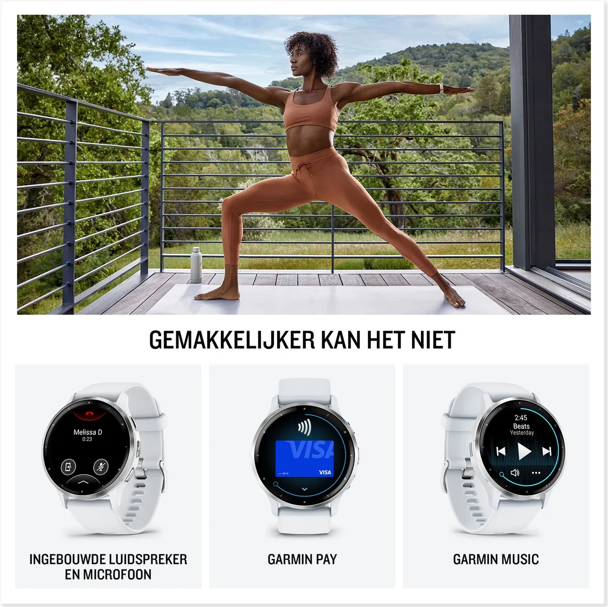 Garmin Venu 3s Smartwatch 41mm - AMOLED - French Grey