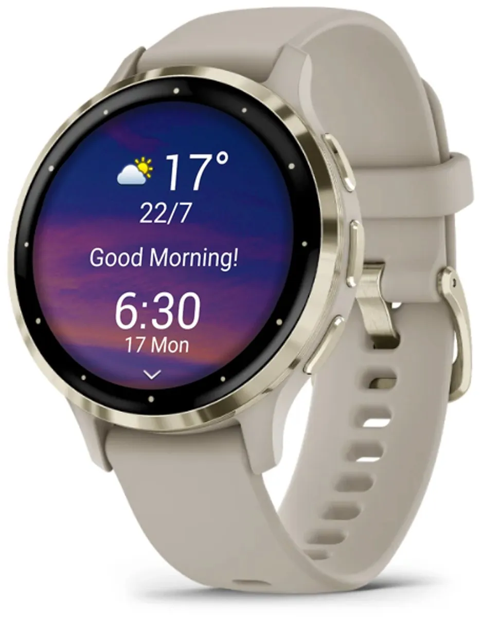 Garmin Venu 3s Smartwatch 41mm - AMOLED - French Grey