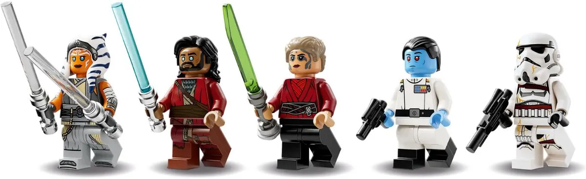 LEGO Star Wars Ahsoka Tano's Duel op Peridea 75385 - 382 Stukken