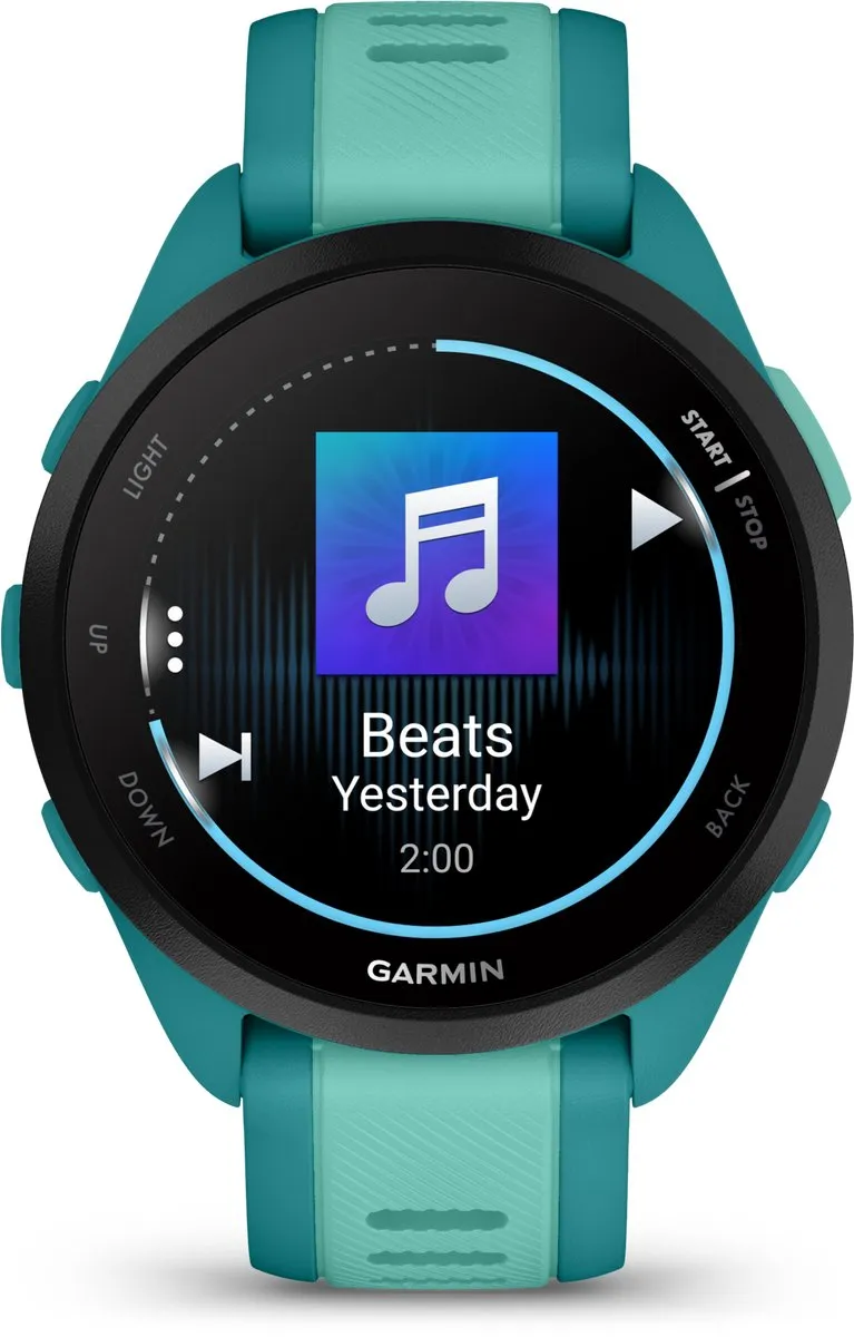 Garmin Forerunner 165 Music - 43mm - Blauw/ Groen