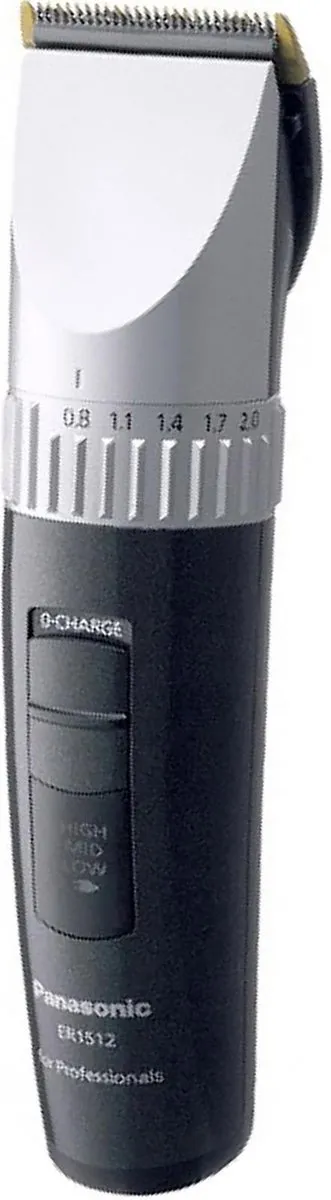 Panasonic ER1512 Tondeuse Gezicht - Zwart/Zilver