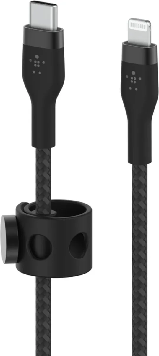 Belkin CAA011bt3MBK USB-C naar Lightning Kabel 3m - Zwart