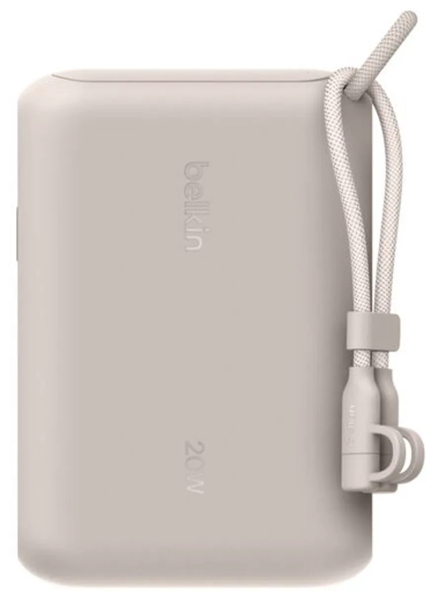 Belkin Power Bank BPB027HQSD 10.000mAh - 20W - Zand