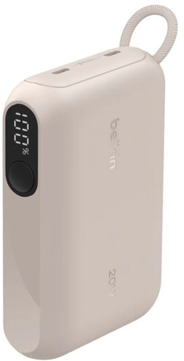 Belkin Power Bank BPB027HQSD 10.000mAh - 20W - Zand