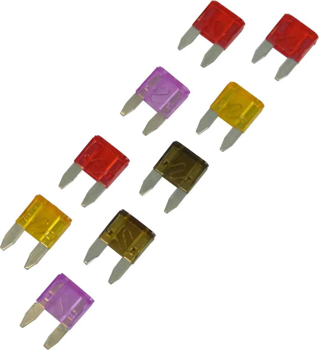 Carpoint Steekzekering Set A9 3-10A - Multicolor