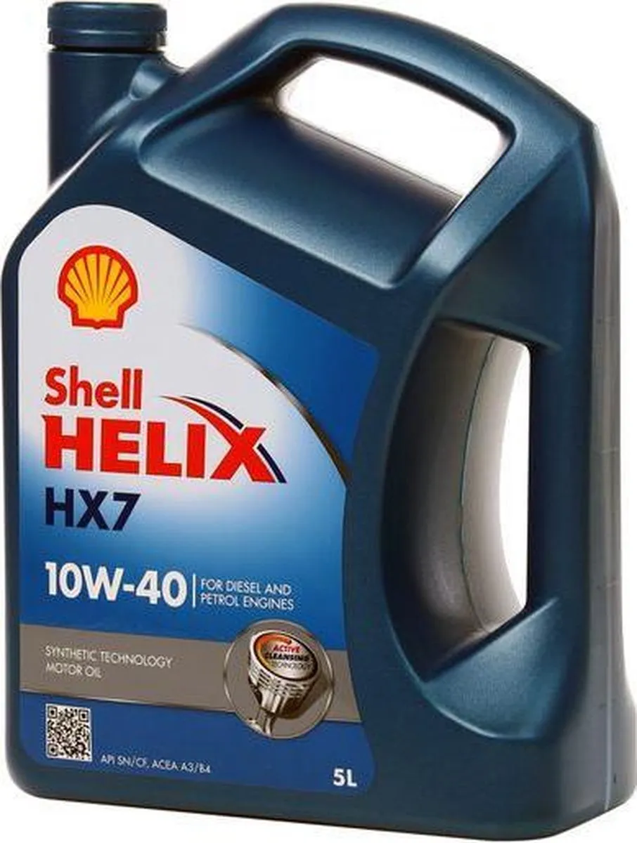 Shell Helix HX7 10W40 Motorolie 5L