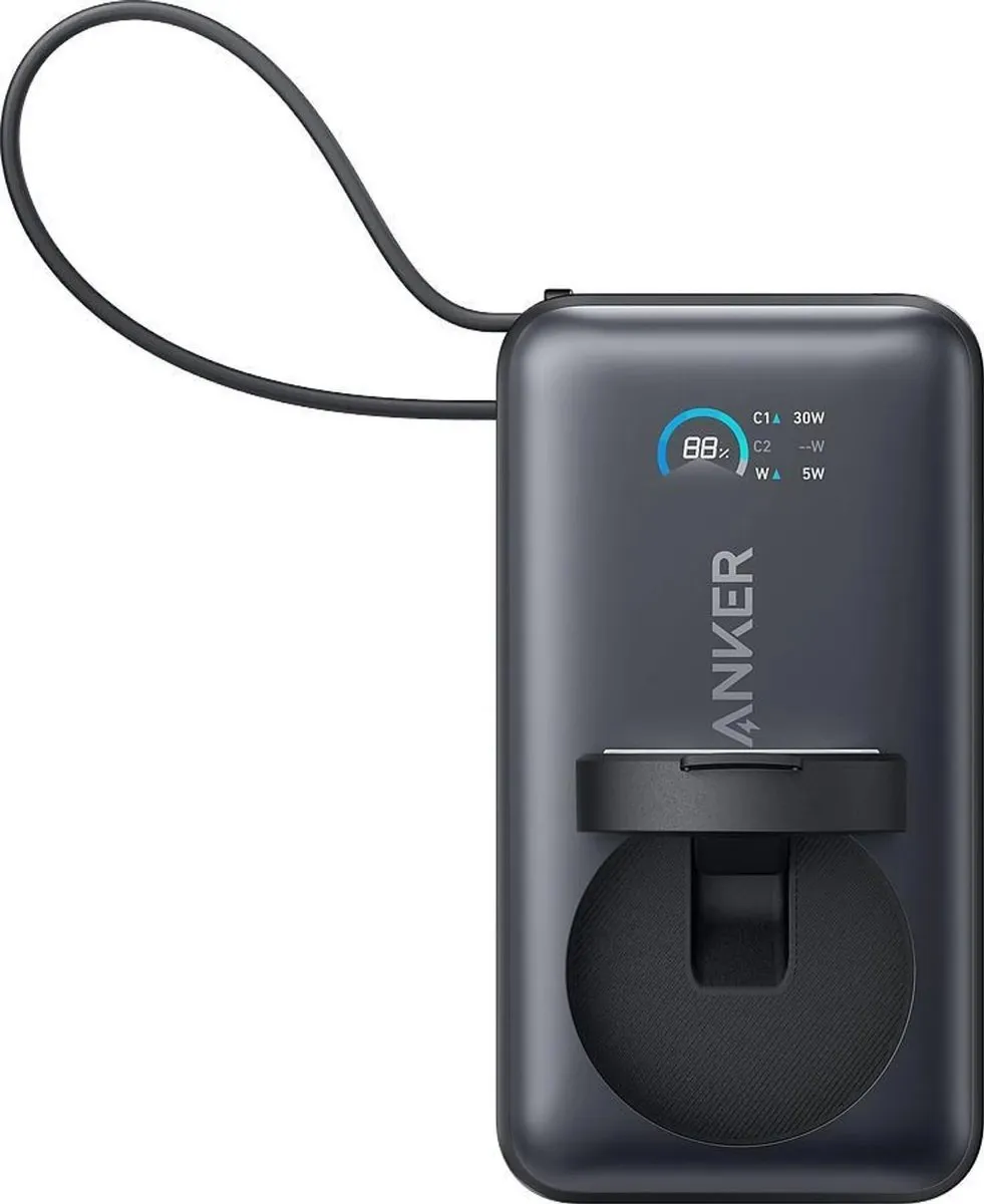 Anker MagGo Power Bank 10000mAh 35W A1657H11 - Zwart