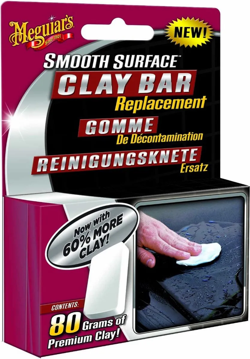 Meguiars Smooth Surface Clay Bar 80g