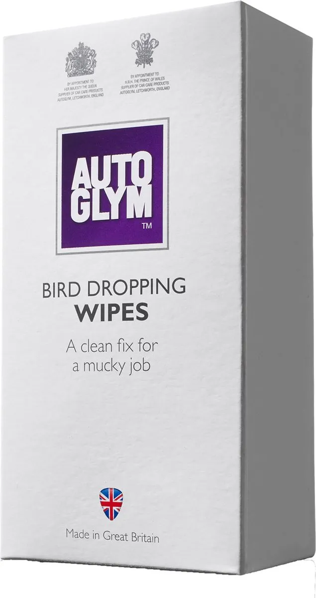 Autoglym Bird Dropping Wipes - 10 Stuks