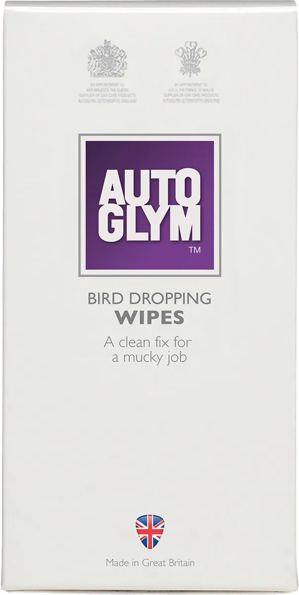 Autoglym Bird Dropping Wipes - 10 Stuks