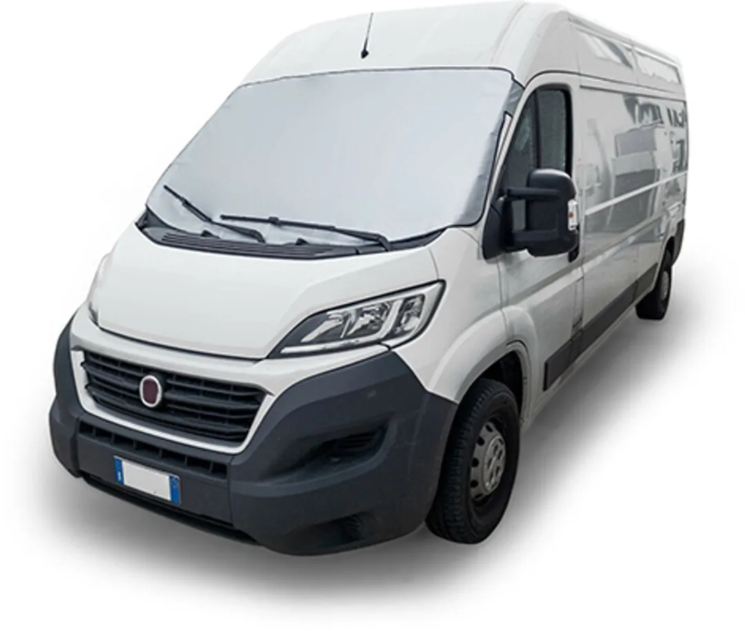 Lampa Zonnescherm Campingbus 190x110cm - Zwart