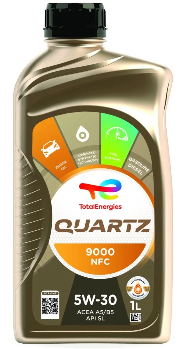 Total Quartz 9000 NFC 5W30 Motorolie 1L