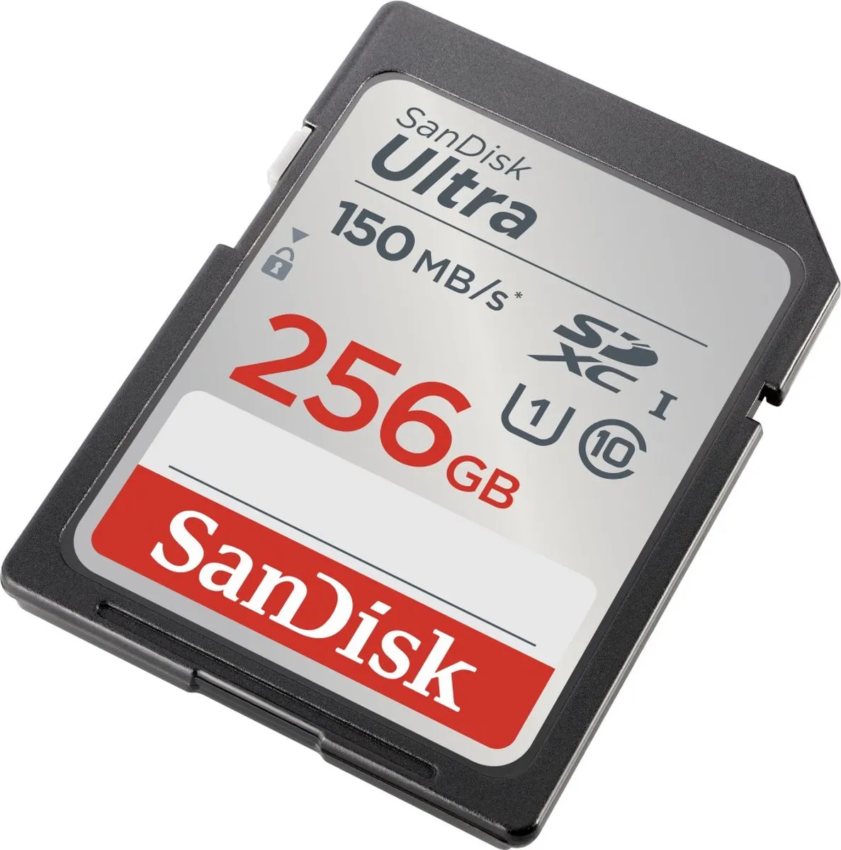 SanDisk SDXC Ultra 256GB SD-kaart - Waterdicht & Schokbestendig