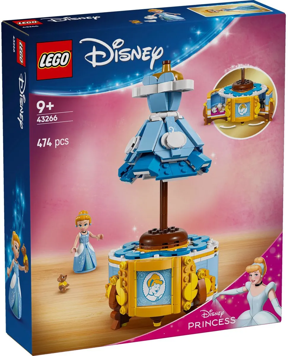 LEGO Disney Princess De Jurk van Assepoester 43266 - 474 Stukken