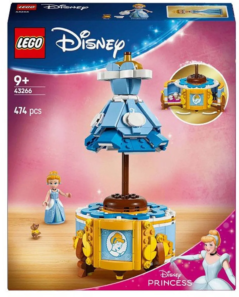 LEGO Disney Princess De Jurk van Assepoester 43266 - 474 Stukken