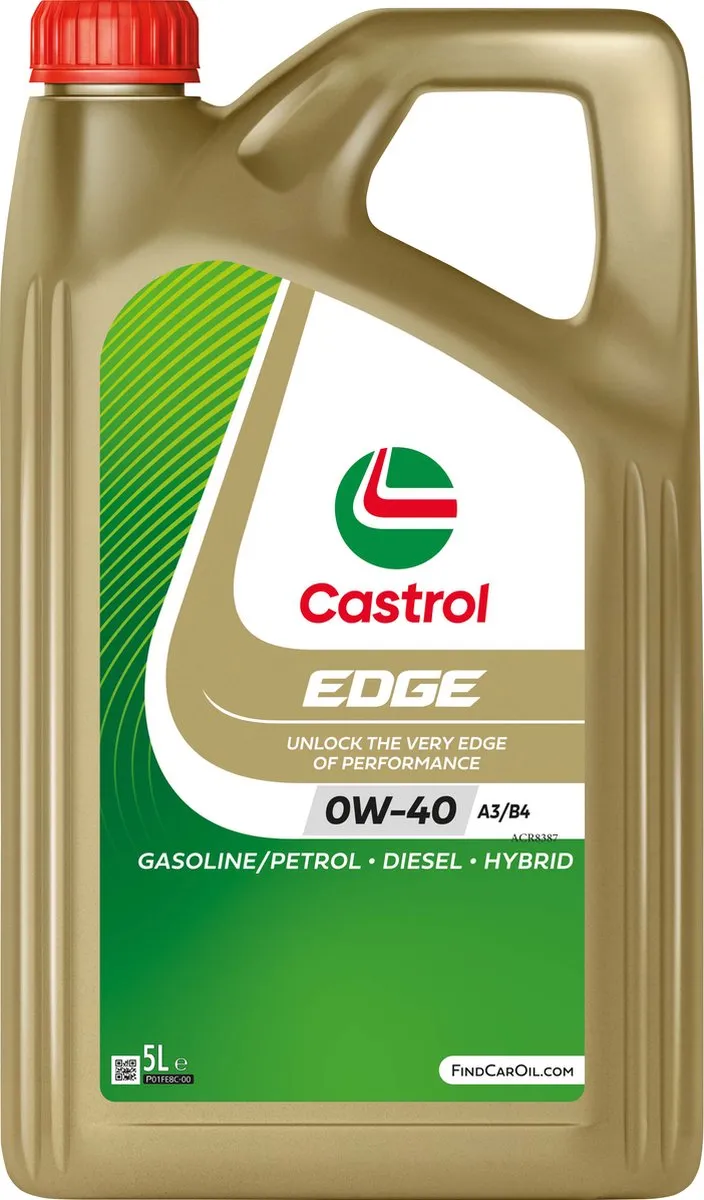 Castrol Edge 0W-40 A3/B4 Motorolie 5L