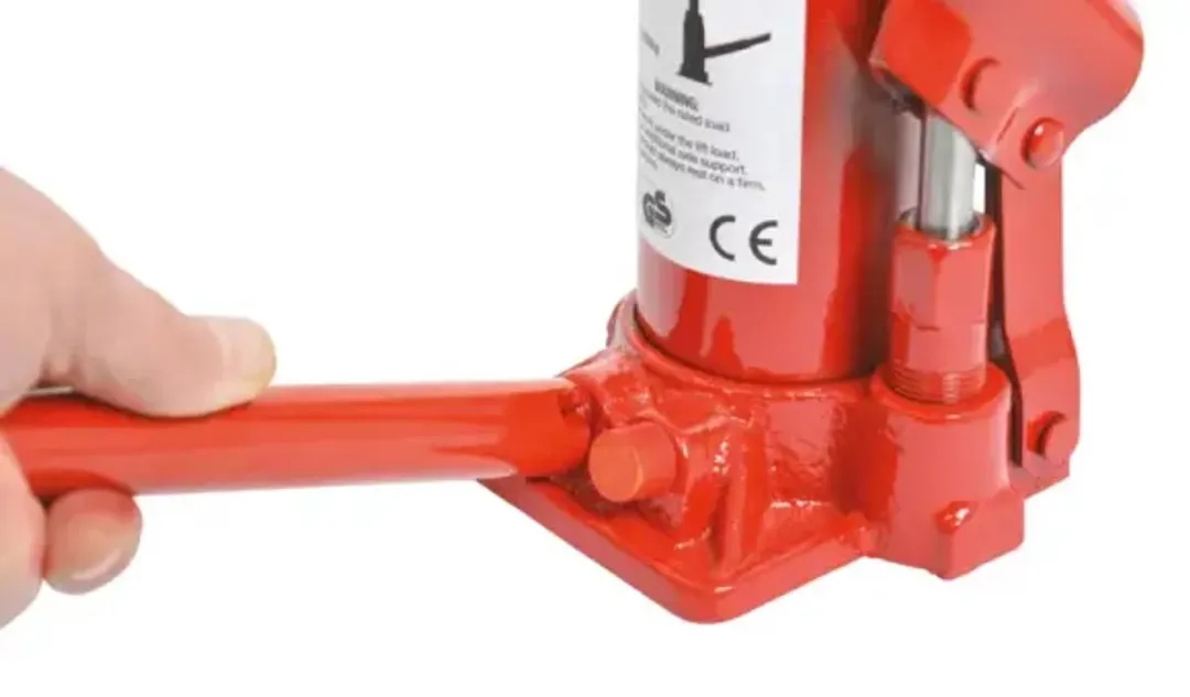 Carpoint Potkrik 5000kg - Hydraulisch - Rood