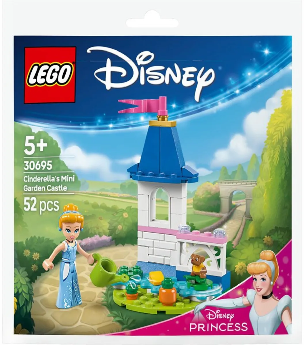 LEGO Disney Princess 30695 Mini Tuinkasteel Assepoester - 52 Stukken