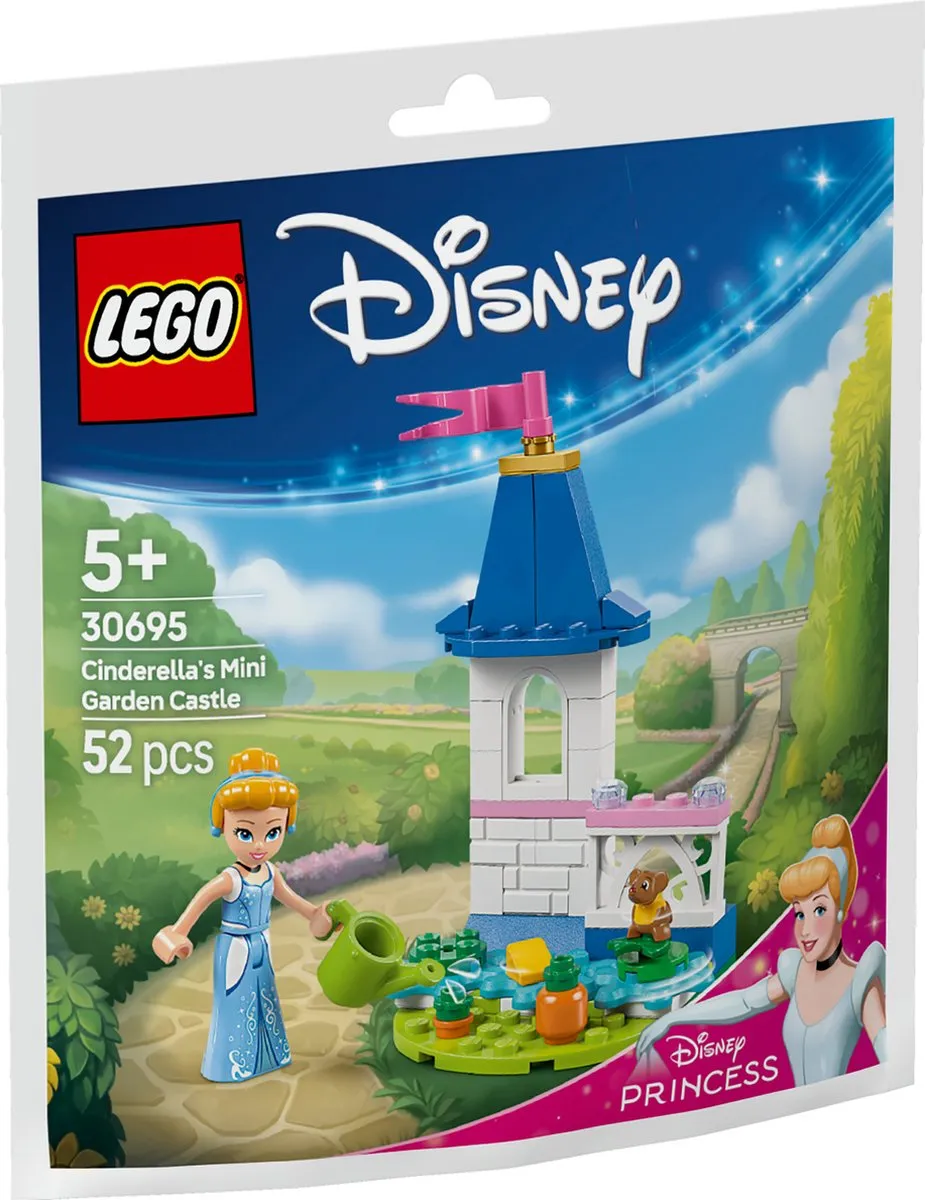 LEGO Disney Princess 30695 Mini Tuinkasteel Assepoester - 52 Stukken