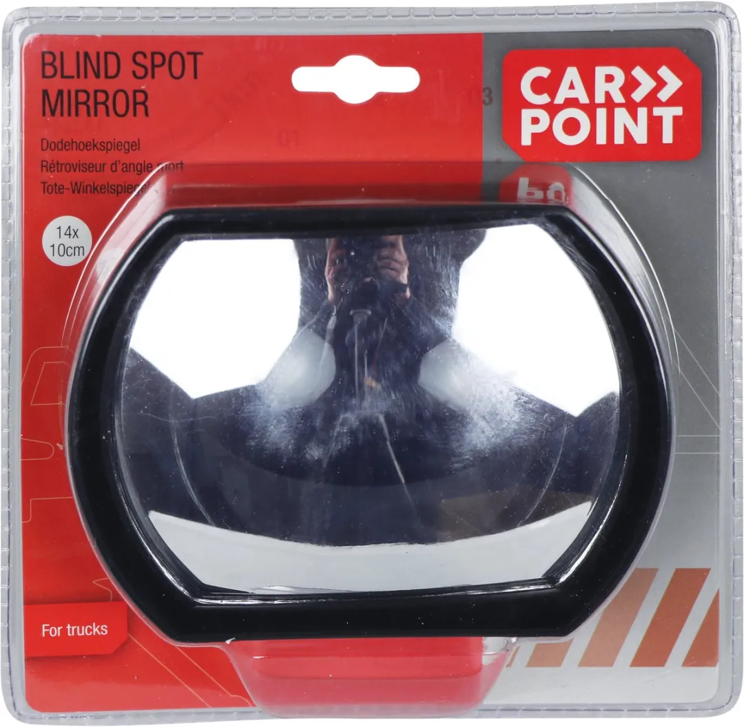 Carpoint Dodehoekspiegel Truck 14x10cm - Zwart